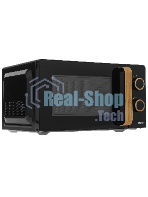 Микроволновая печь Centek CT-1559 черный, 20 л, 700 Вт, переключатели - поворотный механизм