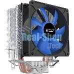 Кулер для процессора PcCooler S93 V2 Soc-AM5/AM4/1200/1700/1851 черный 3-pin 26.4dB Al+Cu 100W Ret (R3-I210WBKNXX-GL)