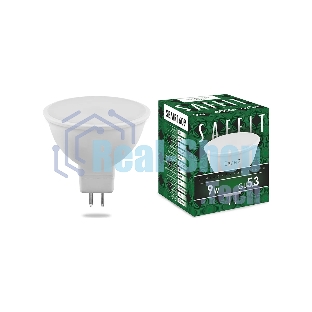 Лампа светодиодная SAFFIT SBMR1609 (55085) 9Вт 230В GU5.3 белый