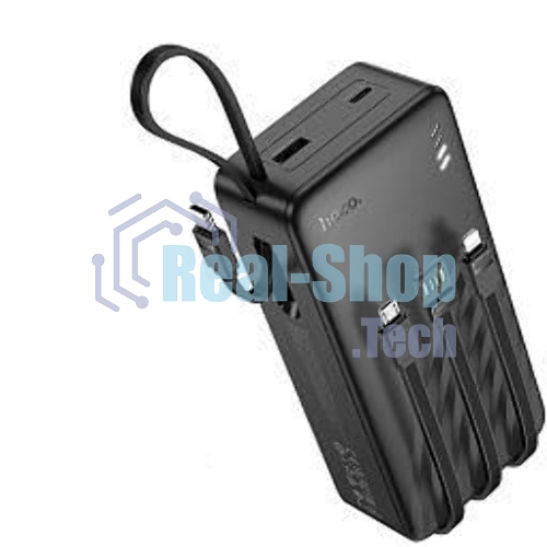 Портативный аккумулятор HOCO J146B 30000mAh 1USB+1Type-C 2.0A, черный