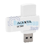 Флешка USB ADATA UC310 (UC310-128G-RWH), 128Gb, USB 3.2 Gen1, R/W 100/30, белый