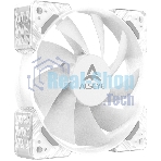 Вентилятор в корпус ALSEYE N12-W FAN 120mm, 700~1800rpm, 25.98~64.46CFM, 17.4~34.8dBA, PWM, WHITE, RTL