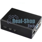 Металлический корпус RA794 для Raspberry Pi 5 c охлаждающим вентилятором