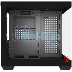 Компьютерный корпус Bloody CC-121 черный без БП mATX 7x120мм 1xUSB 2.0 1xUSB 3.0 audio