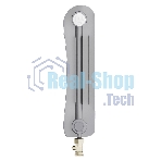 Радиатор биметаллический Royal Thermo Infinity 300 Silver Satin VR80 - 8 секц.