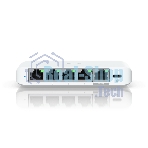 Коммутатор Ubiquiti UniFi Switch Flex Mini 2.5G Compact, 5-port 2.5G switch that can be powered with PoE or a USB-C adapter.