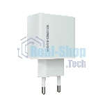 Сетевое зарядное устройство MORE CHOICE (4610196408915) NC60a 1USB-C 3.0A PD 20W быстрая зарядка для Type-C, белый