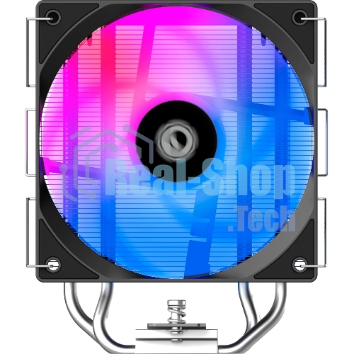 Кулер для процессора ID-COOLING SE-214-XT V2 LGA1851/1700/1200/115X/AM5/AM4 (16шт/кор, TDP 200W, PWM, 4 тепл.трубки прямого контакта, FAN 120мм, Random Spectrum Lighting) RET