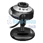 Веб-камера OKLICK OK-C8825 640x480, 30 кадр/с, USB Type-A, микрофон, черный/белый