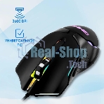 Мышь проводная GMNG 703GM черный, 3200 dpi, USB, кнопки - 6