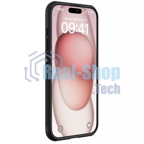 Чехол Super Frosted Shield Pro, черный, (AP IP15 Pro)