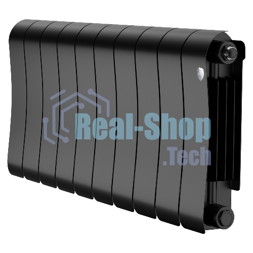 Радиатор биметаллический Royal Thermo Infinity 300 Noir Sable - 10 секц.