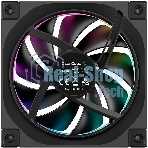 Вентилятор для корпуса Deepcool FL12R Reverse ARGb 120х120x25 черный 4-pin 33.9дБ (R-FL12R-BKAPN1-G)