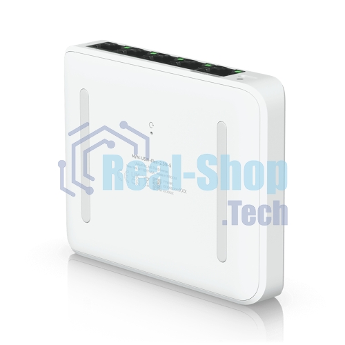 Коммутатор Ubiquiti UniFi Switch Flex Mini 2.5G Compact, 5-port 2.5G switch that can be powered with PoE or a USB-C adapter.