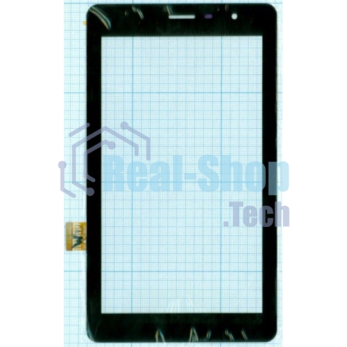 Сенсорное стекло (тачскрин) RS7F299D_V2.0, черное