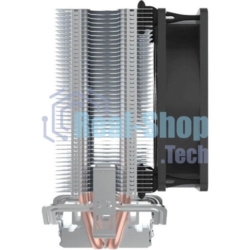Кулер для процессора PcCooler S93 V2 Soc-AM5/AM4/1200/1700/1851 черный 3-pin 26.4dB Al+Cu 100W Ret (R3-I210WBKNXX-GL)