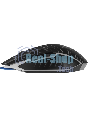 Мышь проводная Defender Dark Agent GM-590L черный, 12800 dpi, USB, кнопки - 6