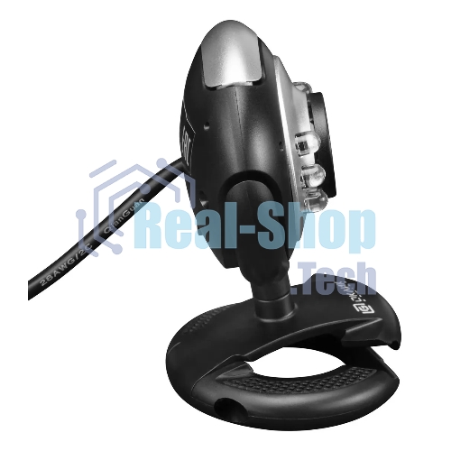 Веб-камера OKLICK OK-C8825 640x480, 30 кадр/с, USB Type-A, микрофон, черный/белый