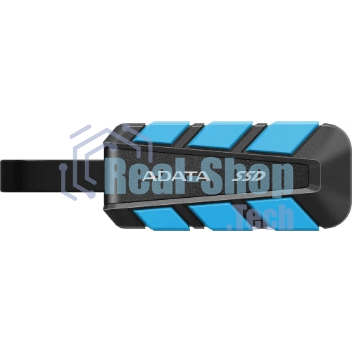 Внешний SSD ADATA SC740, 500 Gb, USB 3.2 Gen 2 Type-C, R/W 1050/1000, синий