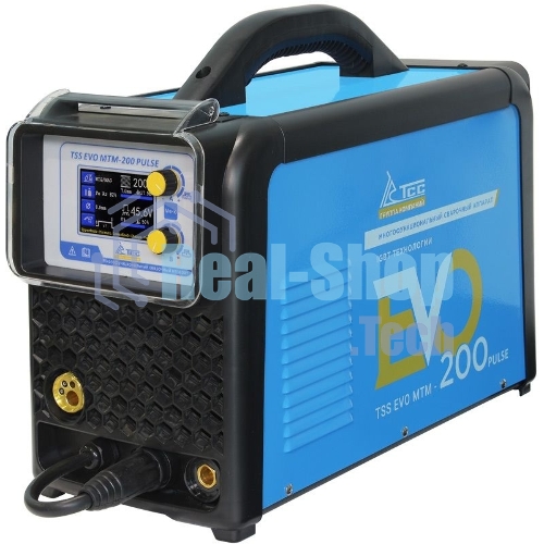 Сварочный полуавтомат ТСС EVO MTM-200 PULSE, инвертор MMA/TIG/MIG 5.04кВт