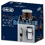 Кофемашина автоматическая DeLonghi EXAM440.35.W (0132213209) белый, исп. кофе - зерновой/молотый, 1,4 л, 1450 Вт, 19 бар