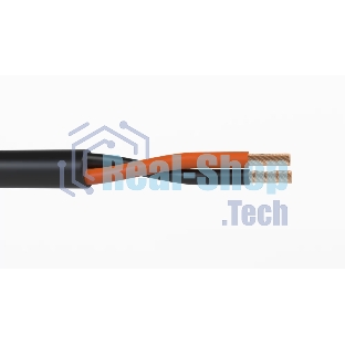 Кабель акустический 100 м, 14 AWG HighFlex, 4 мм2, диаметр 11мм, медь 120 x 0,2 мм, черный, бухта
