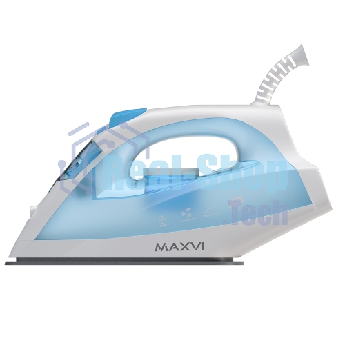 Утюг Maxvi SI1801 белый/голубой