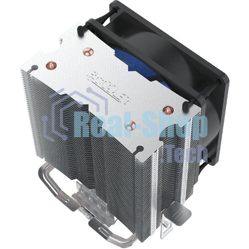 Кулер для процессора PcCooler S93 V2 Soc-AM5/AM4/1200/1700/1851 черный 3-pin 26.4dB Al+Cu 100W Ret (R3-I210WBKNXX-GL)