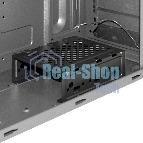 Компьютерный корпус Miditower ExeGate XP-333U-UNS500 (ATX, БП UNS500 с вент. 12см, 1хUSB/2хUSB 3.0, аудио, черный)