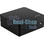 Компьютер MSI Cubi NUC 1M-098RU, черный, Intel Core 5 120U/16Gb/512Gb/IrisXE/WF6E/BT5.3/120W/AirCooling/W11P (9S6-B0B111-218)