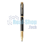 Ручка роллер Parker IM Premium T323 (CW1931660) Black GT, F, черные чернила, подарочная коробка