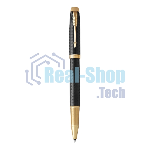 Ручка роллер Parker IM Premium T323 (CW1931660) Black GT, F, черные чернила, подарочная коробка