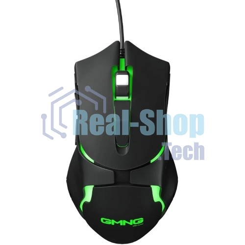 Мышь проводная GMNG 703GM черный, 3200 dpi, USB, кнопки - 6