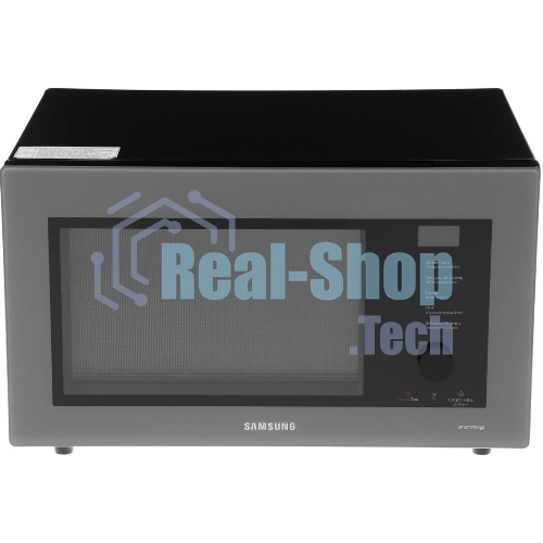 Микроволновая печь Samsung MC32DB7746KC/BW антрацит, 32 л, 1400 Вт, переключатели - сенсор, поворотный механизм