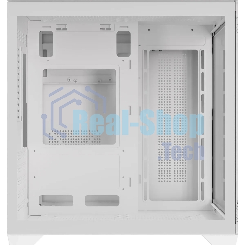 Компьютерный корпус Accord ACC-ZMS03W белый без БП mATX 3x120мм 1xUSB2.0 1xUSB3.0 1xUSB3.1 audio
