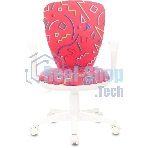 Кресло Бюрократ KD-W10AXSN малиновый, ткань, 120 кг