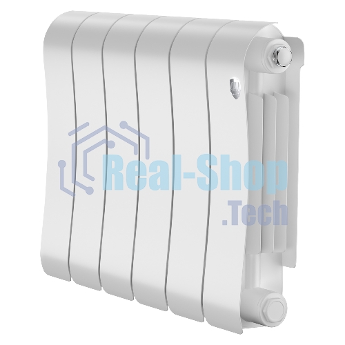 Радиатор биметаллический Royal Thermo Infinity 300 Bianco Traffico - 6 секц.