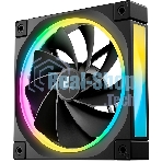 Вентилятор для корпуса Deepcool FL12R Reverse ARGb 120х120x25 черный 4-pin 33.9дБ (R-FL12R-BKAPN1-G)