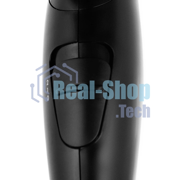 Фен GA.MA GH0201 EOLIC MINI CX черный, 1600 Вт, компактный, ионизация