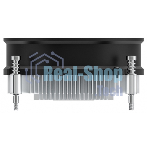 Кулер ID-COOLING DK-17 PWM серебристый/черный 92мм алюминий 2200rpm 26db 4-pin 65W 42мм