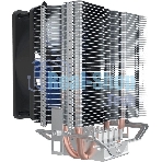 Кулер для процессора PcCooler S93 V2 Soc-AM5/AM4/1200/1700/1851 черный 3-pin 26.4dB Al+Cu 100W Ret (R3-I210WBKNXX-GL)