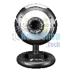 Веб-камера OKLICK OK-C8825 640x480, 30 кадр/с, USB Type-A, микрофон, черный/белый