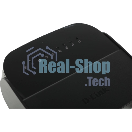 Роутер беспроводной D-Link DSL-2640U/R1A ADSL2+ черный ANNEX А