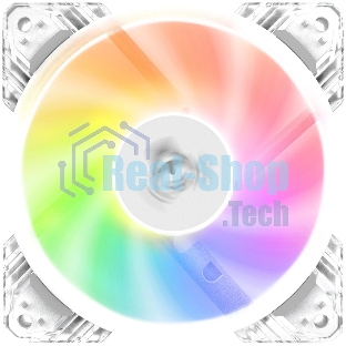 Вентилятор в корпус ALSEYE N12-W FAN 120mm, 700~1800rpm, 25.98~64.46CFM, 17.4~34.8dBA, PWM, WHITE, RTL