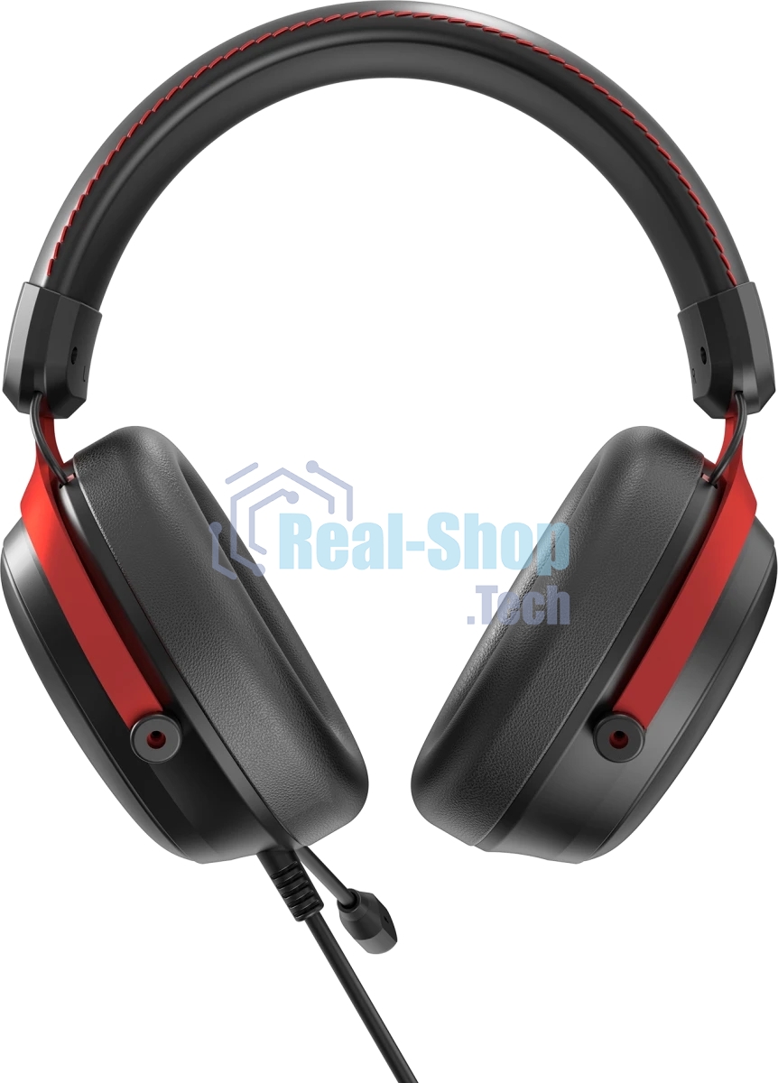 Гарнитура Marvo HG9076 Tactic X чёрный, проводная, USB, подсветка