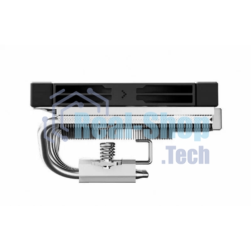 Кулер для процессора DEEPCOOL AN600 черный, 120 мм, алюминий, 1850 об/мин, 24.2 дБ, 4 pin, 180 Вт, 67 мм