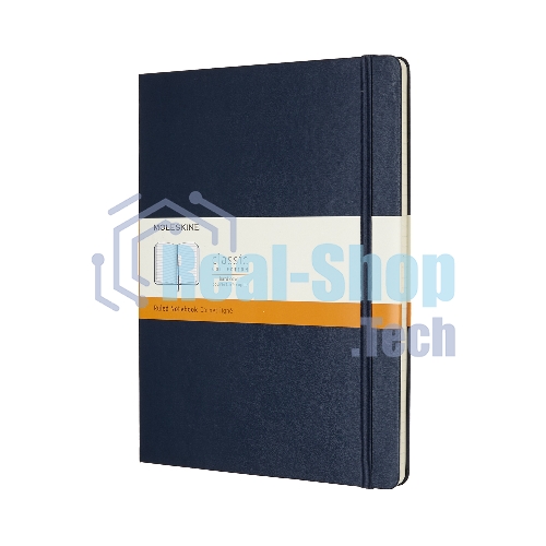Блокнот Moleskine CLASSIC QP090B20 XLarge 190х250 мм, 192 страниц, линейка, твердая обложка, синий