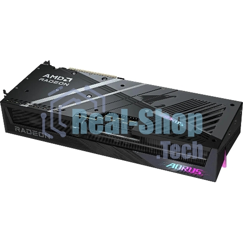 Видеокарта Gigabyte PCI-E GV-R9070XT AORUS E-16GD 1.0 AMD Radeon RX 9070XT 16Gb 256bit GDDR6 2175/20000 HDMIx2 DPx2 HDCP Ret