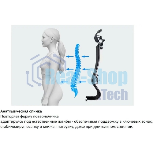 Кресло компьютерное ErgoLife Set 7/подл.131/осн.Synchro 052, черный 219.16.1.403 z316738281
