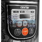 Мультиварка Centek CT-1498 Ceramic черный, сталь 700 Вт, 5.0л, КЕРАМИЧЕСКОЕ ПОКРЫТИЕ ЧАШИ, 10 пр-м.